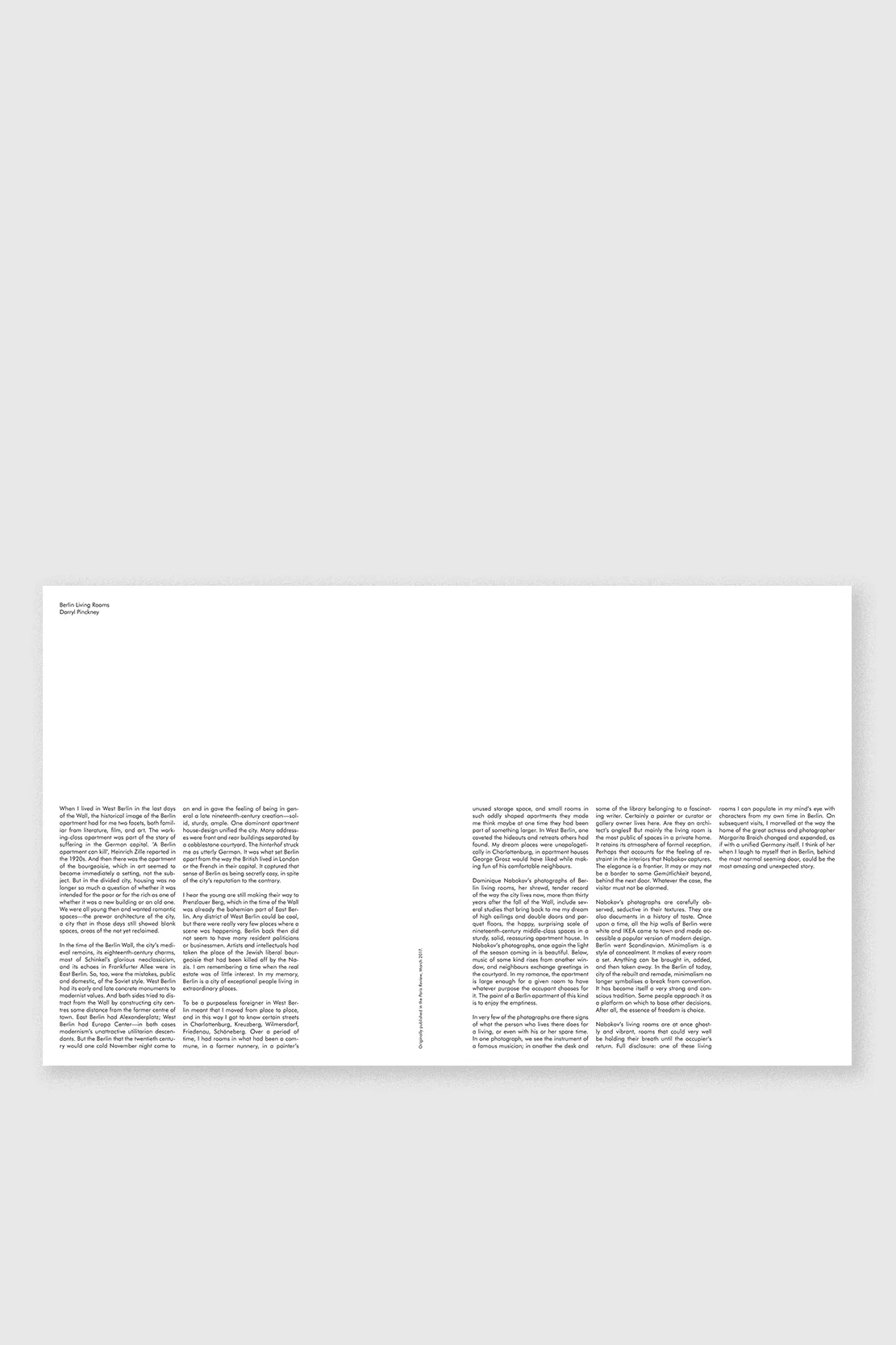 Berlin Living Rooms - Dominique Nabokov - Image 5