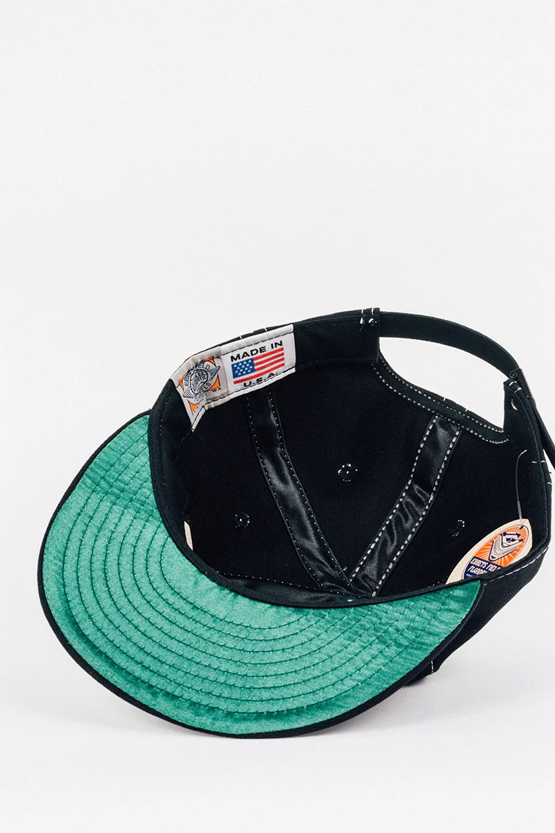 Inf Def X Ebbets Field Flannels 10 Year Cap - Black Denim - Image 7