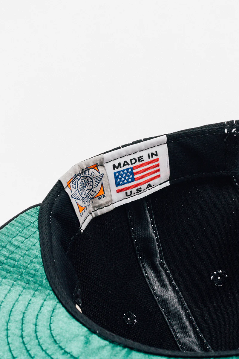 Inf Def X Ebbets Field Flannels 10 Year Cap - Black Denim - Image 8