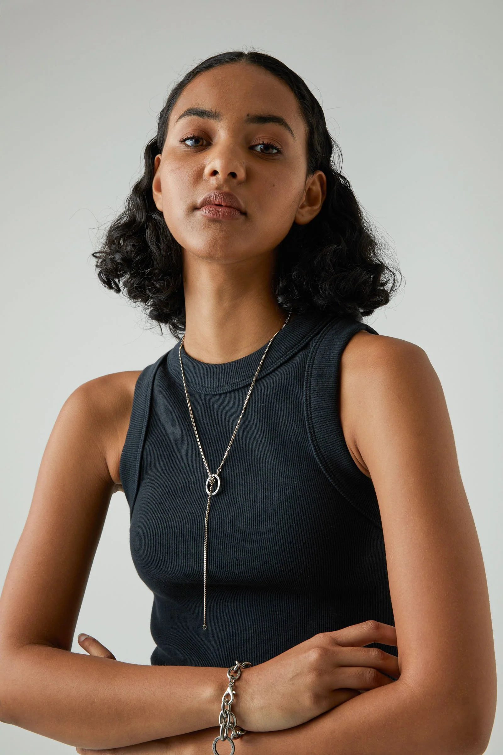 Jonesy Singlet - Black - Image 6