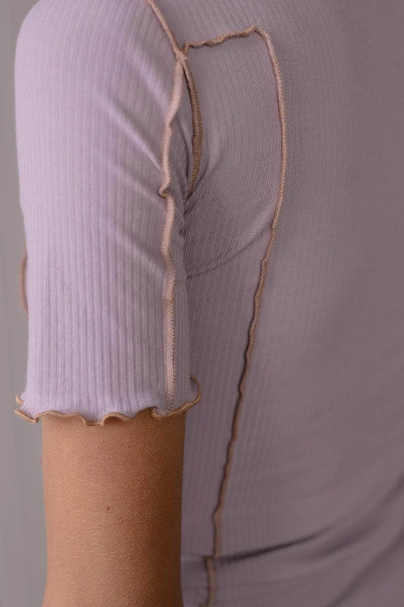 Omato 3/4 Tee - Verbe Purple / Aural - Image 4